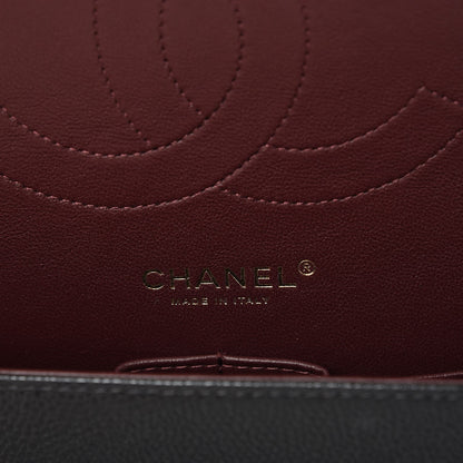 Chanel Caviar Quilted Jumbo Double Flap Black 7 of 9