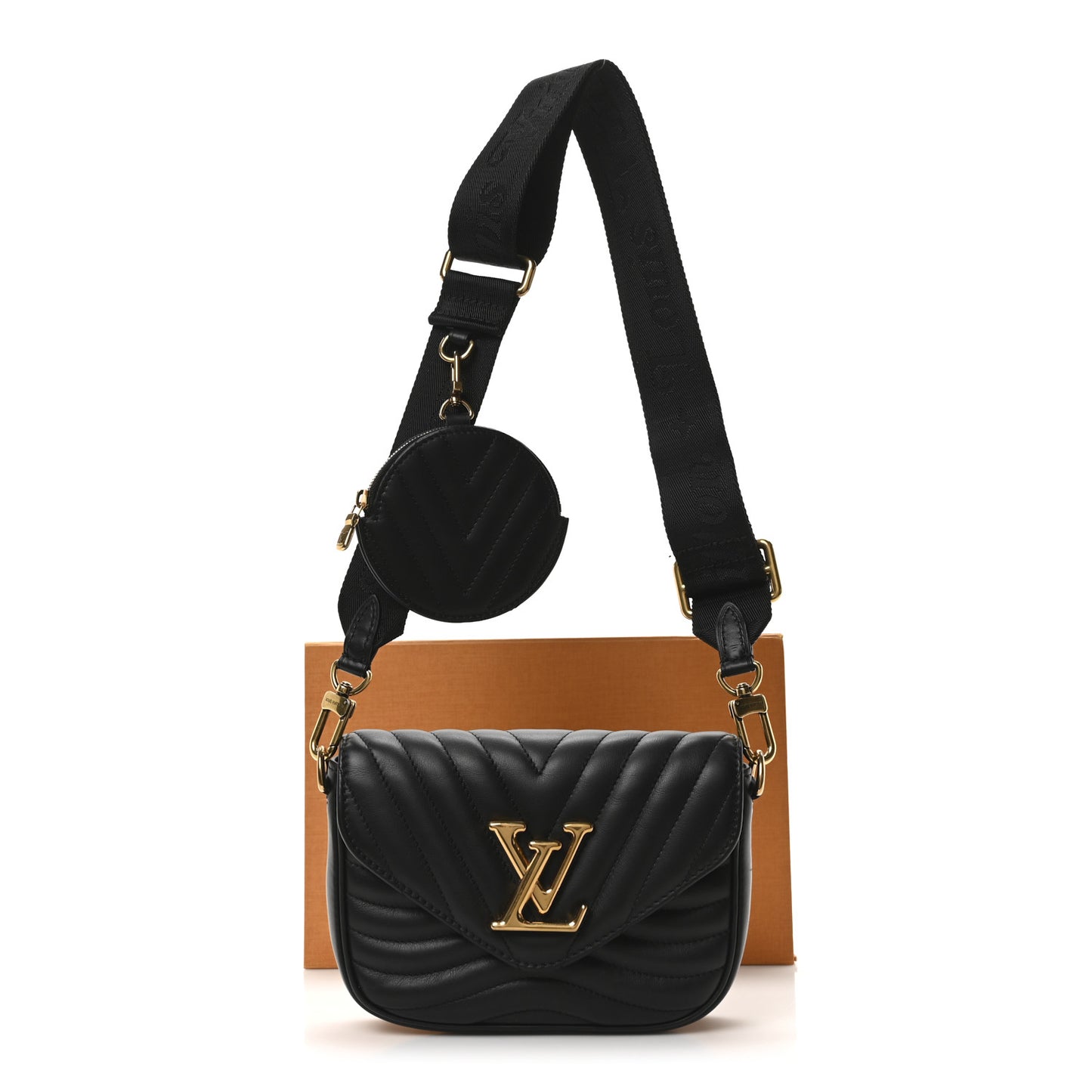 Calfskin New Wave Multi Pochette Black
