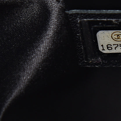 Chanel Caviar Quilted XL Grand Shopping Tote GST Black 7 of 10