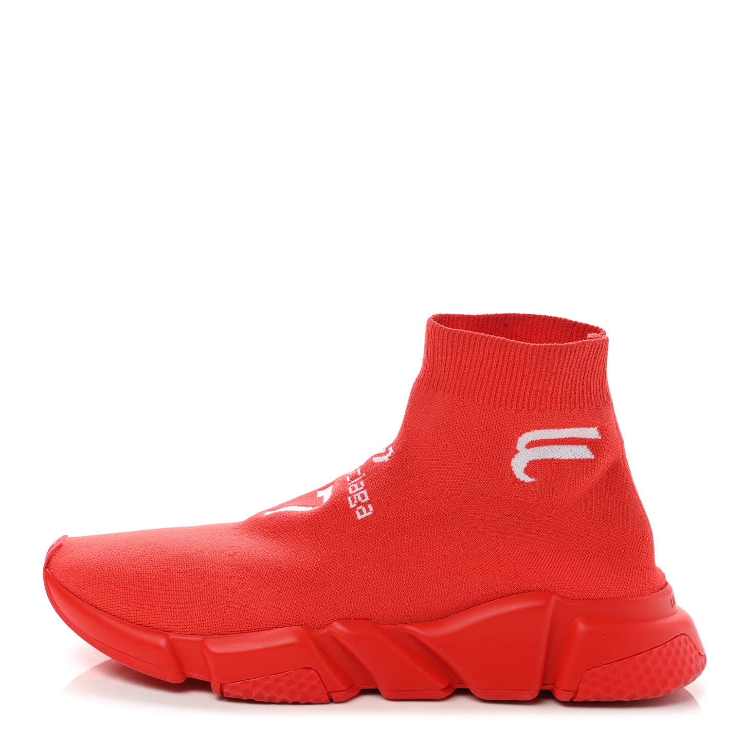 Neoprene Knit Soccer Mens Speed Sneakers 43 Intense Red White