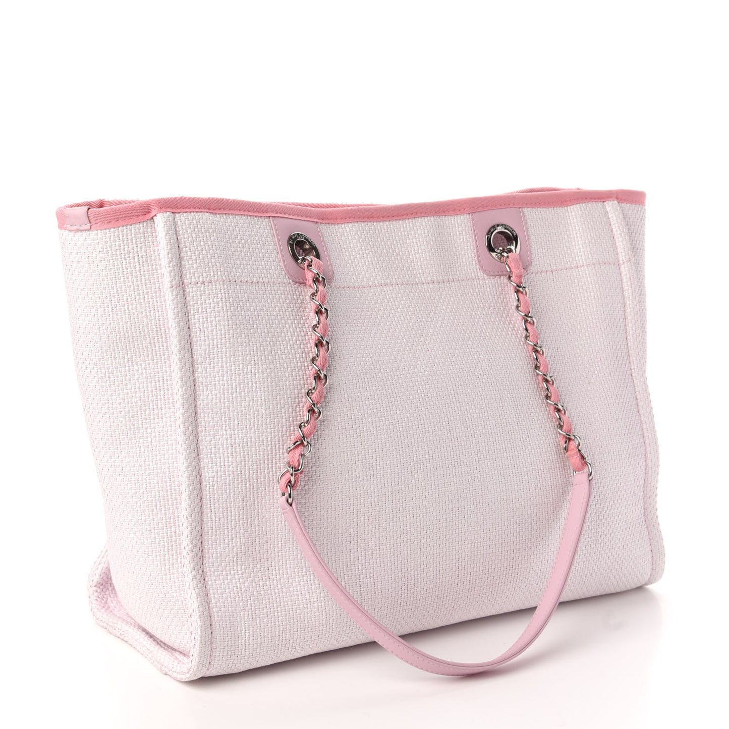 Canvas Small Deauville Tote Light Pink
