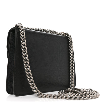 Gucci Calfskin Mini Dionysus Shoulder Bag Black 3 of 10