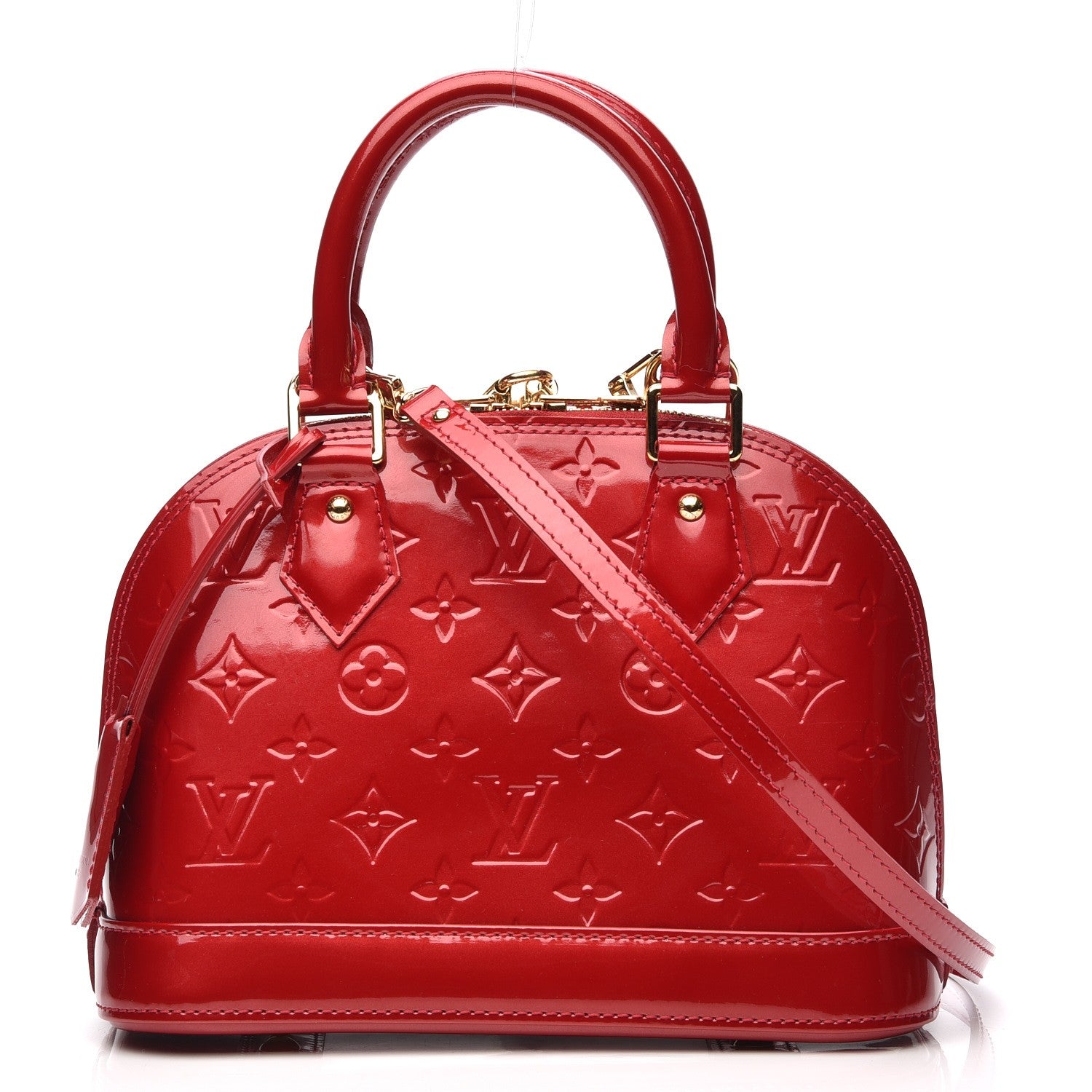 Louis Vuitton Vernis Alma BB Pomme D'Amour 1 of 7