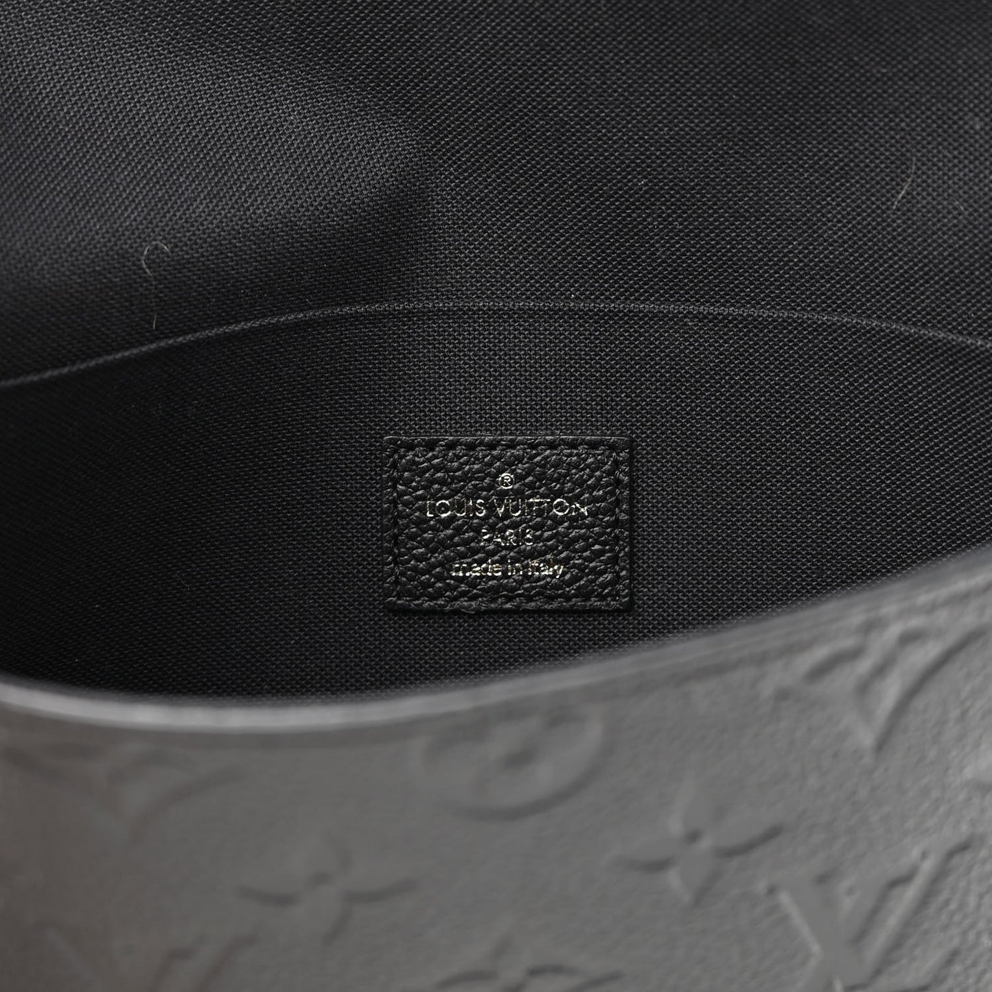 Empreinte Pochette Felicie Chain Wallet Black