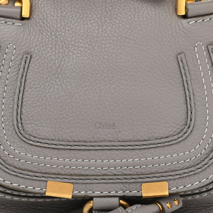 Chloe Calfskin Mini Marcie Satchel Cashmere Grey 8 of 10