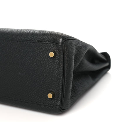 Hermes Togo Kelly Retourne 28 Black 9 of 11