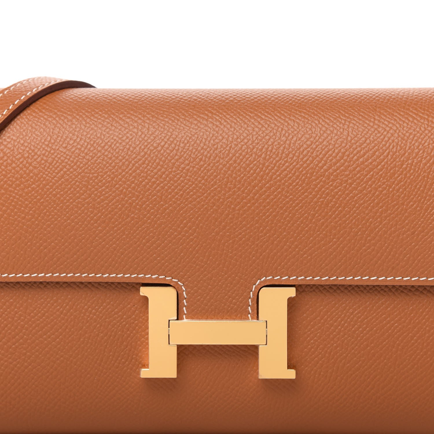 Hermes Epsom Constance Long Wallet To Go Gold 9 of 10
