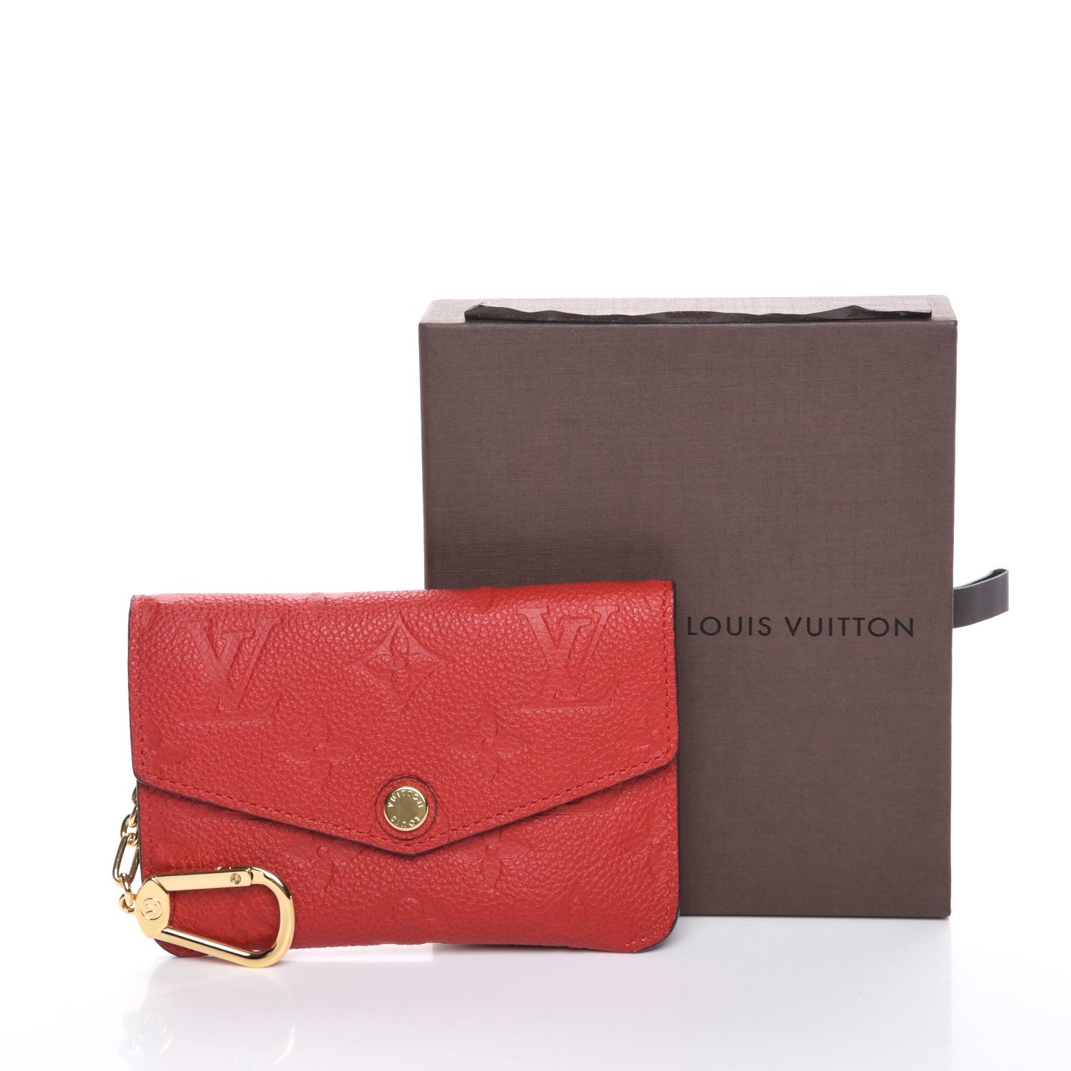 Louis Vuitton Empreinte Key Pouch Cherry 7 of 7