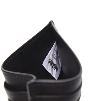 MCM Calfskin Ottomar Monogram Card Case Black 7 of 8