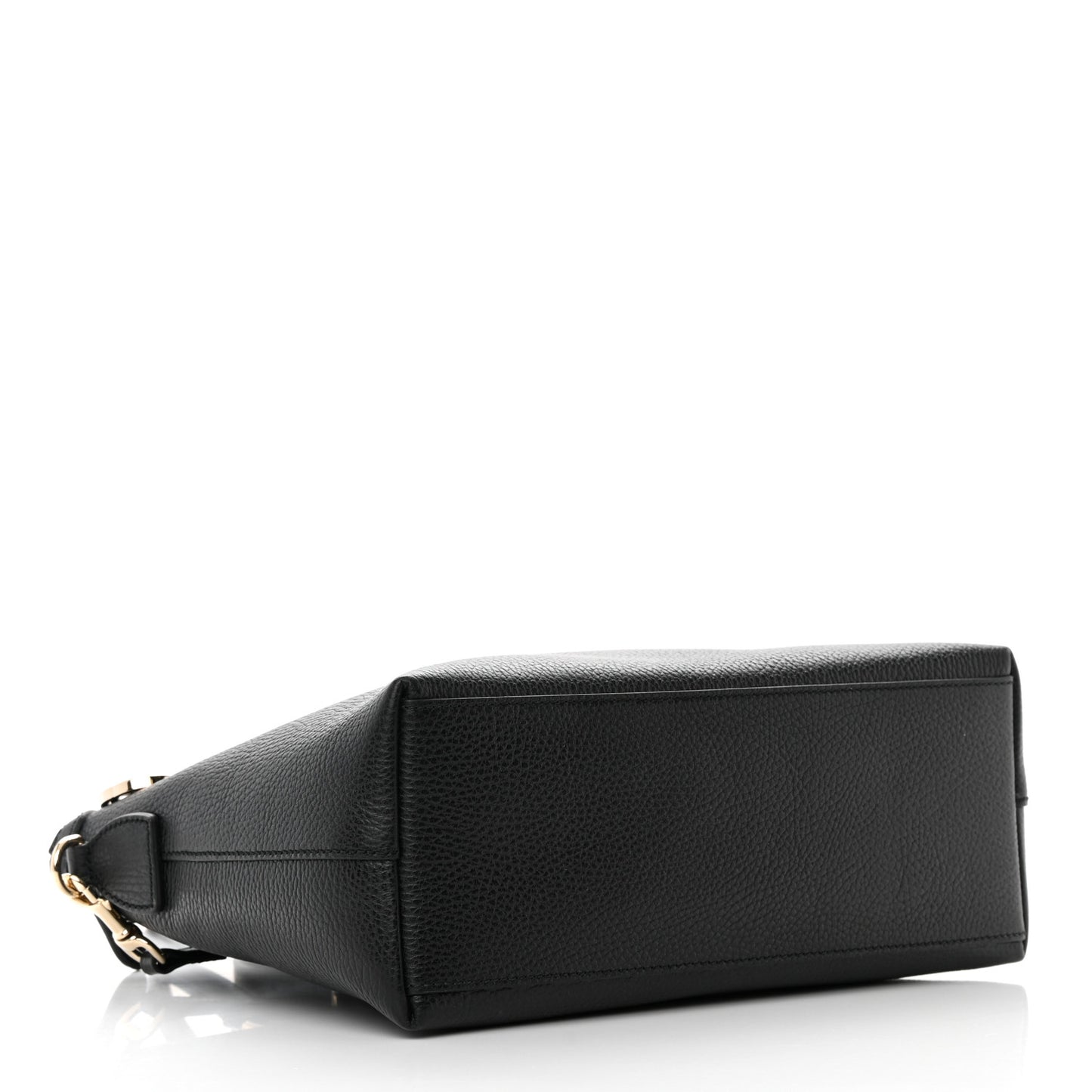 Dollar Calfskin GG Charm Satchel Black