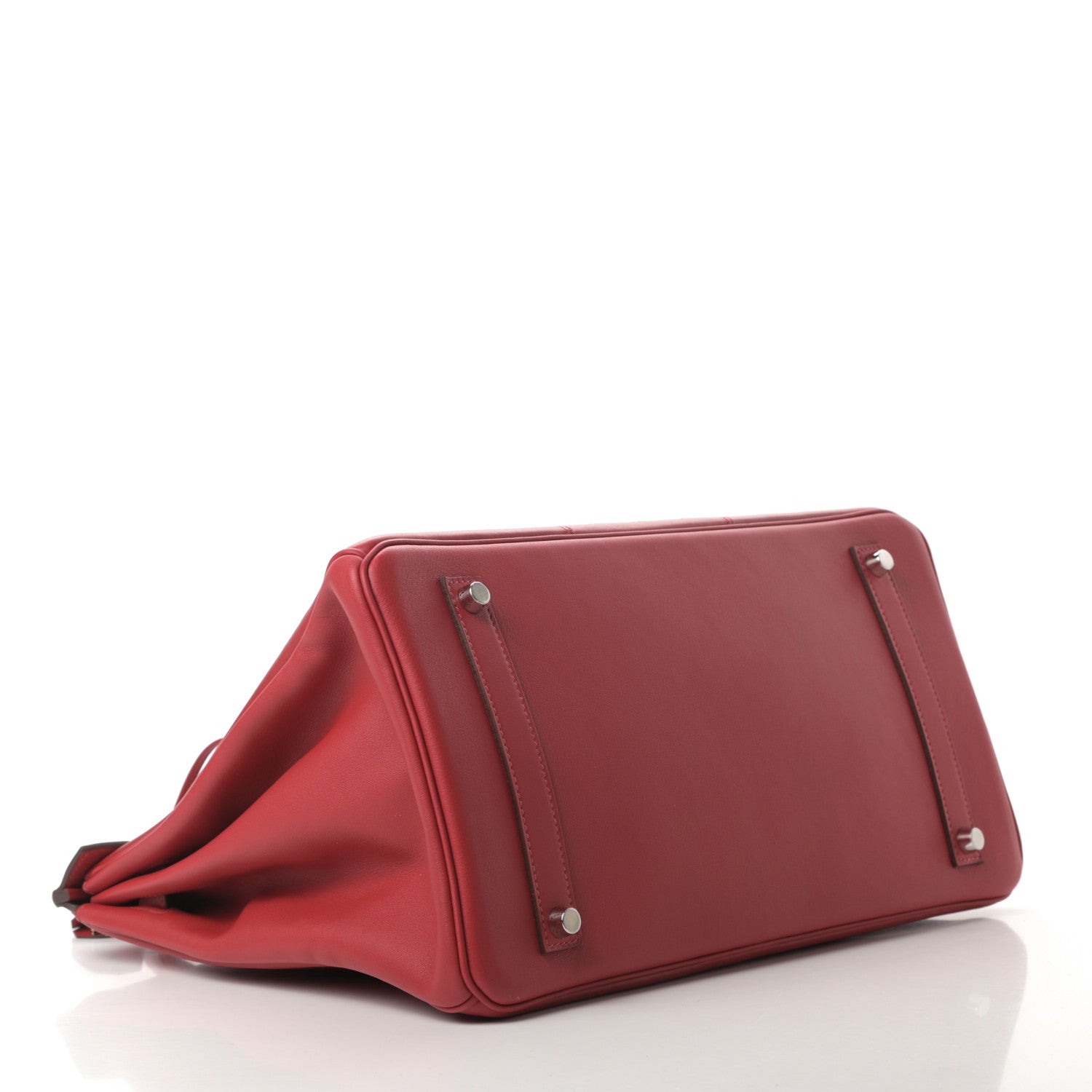 Hermes Swift Epsom Tressage Birkin 35 Rouge Piment Rouge De Coeur Rouge H 4 of 11