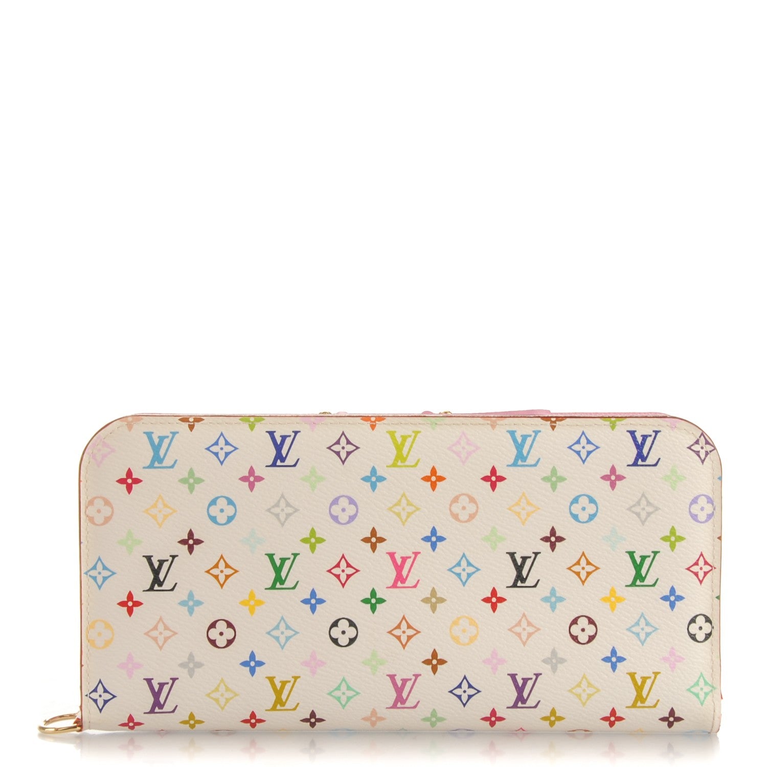 Louis Vuitton Monogram Multicolor Insolite Wallet White Litchi 1 of 7