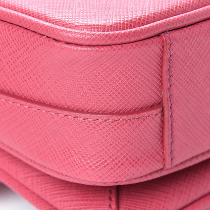 Prada Saffiano Lux Crossbody Peonia 12 of 12