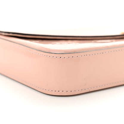 Louis Vuitton Vernis Pochette Felicie Chain Wallet Rose Ballerine 10 of 11