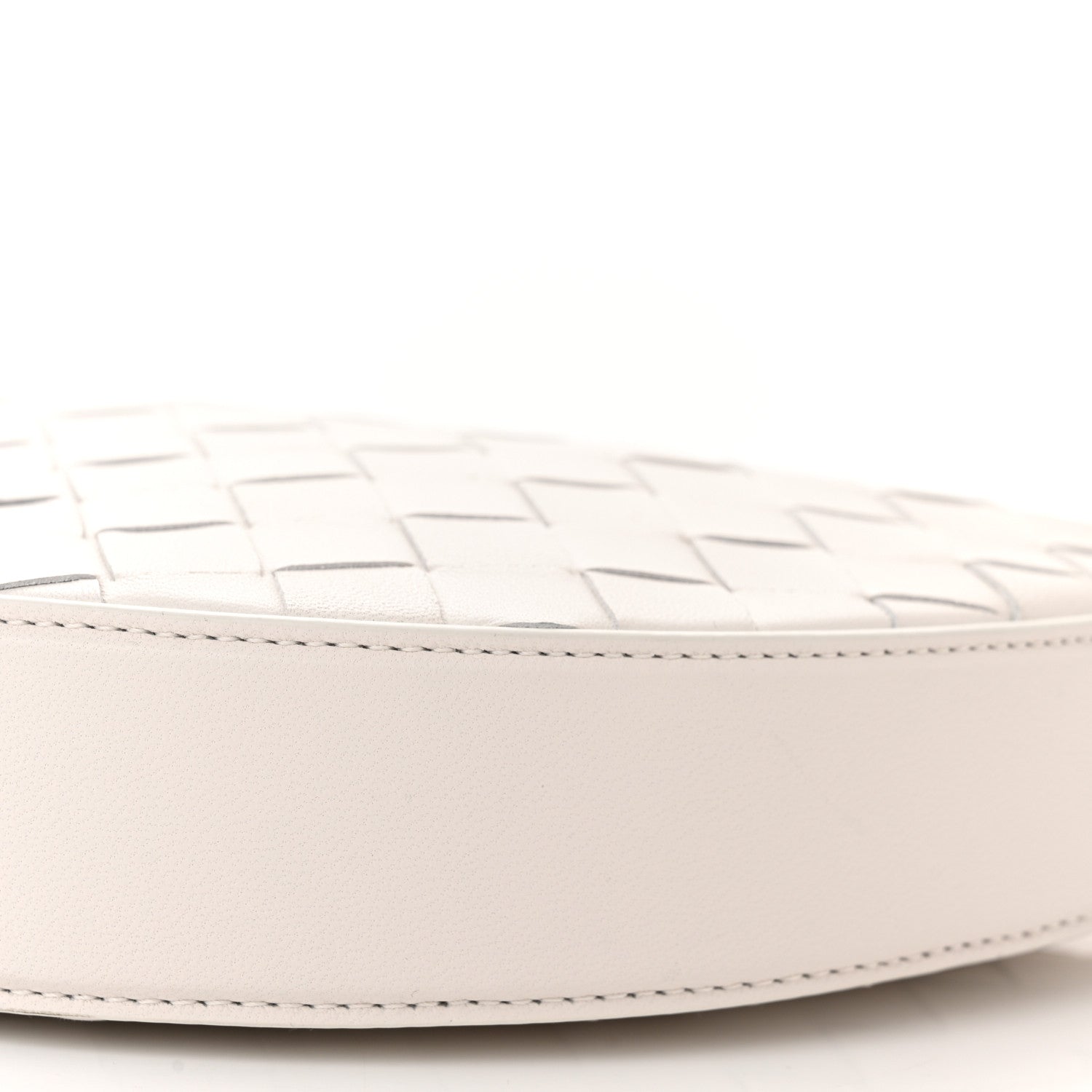 Bottega Veneta Nappa Intrecciato Mini Shoulder Bag With Knot White 10 of 10