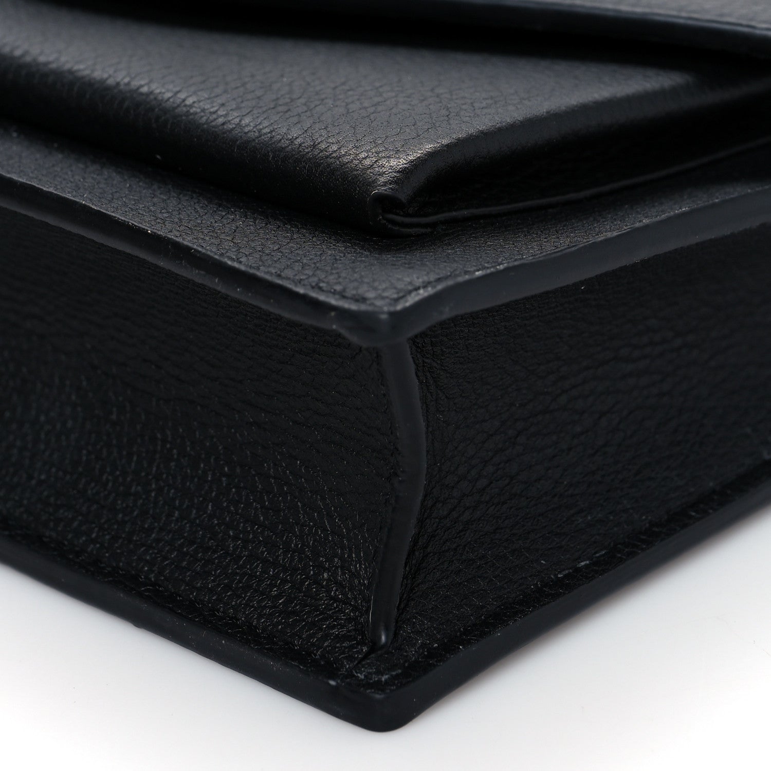 Louis Vuitton Soft Calfskin My Lockme Chain Pochette Black 8 of 8