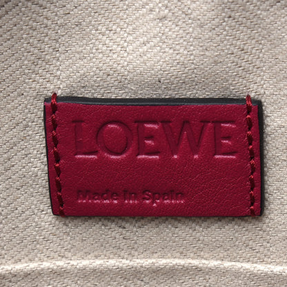 Loewe Calfskin Embossed Repeat T Pouch Raspberry 6 of 10