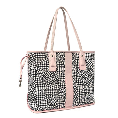 MCM Visetos Medium Liz Reversible Shopper Tote Powder Pink 13 of 17