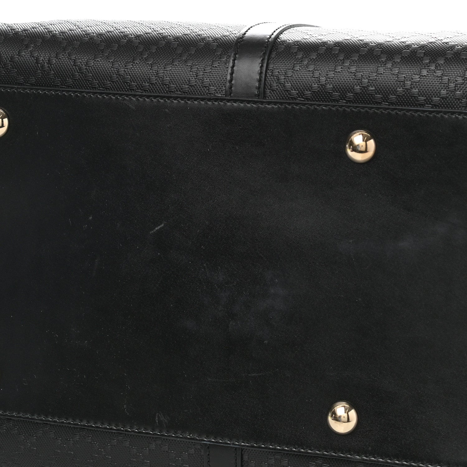 Gucci Bright Diamante Medium Carry On Duffle Black 9 of 12