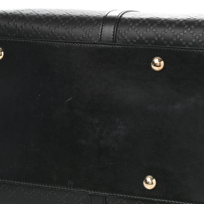 Gucci Bright Diamante Medium Carry On Duffle Black 9 of 12