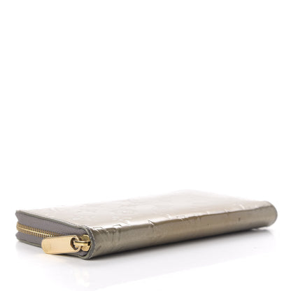 Louis Vuitton Vernis Zippy Wallet Gris Art Deco 4 of 10