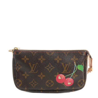 Louis Vuitton Monogram Cerises Mini Pochette Accessories 1 of 8