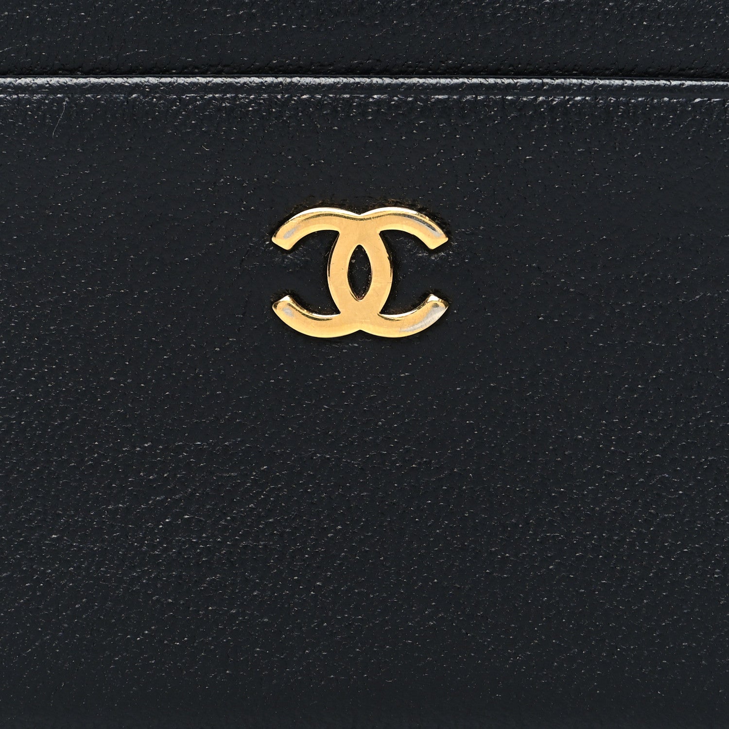 Chanel Goatskin CC Card Holder Black 8 of 8