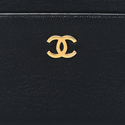 Chanel Goatskin CC Card Holder Black 8 of 8