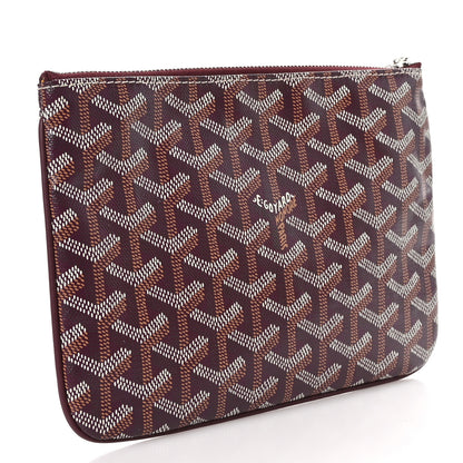Goyard Goyardine Senat Pochette PM Burgundy 3 of 7