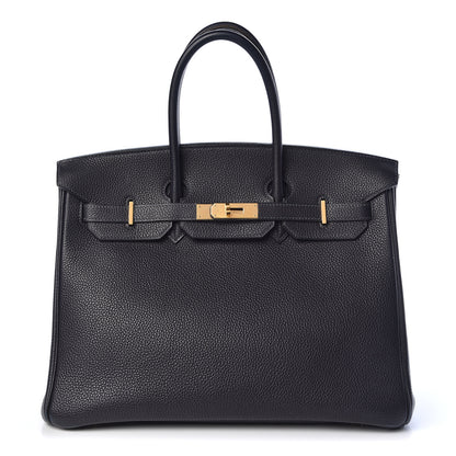 Hermes Togo Birkin 35 Bleu Indigo 1 of 31