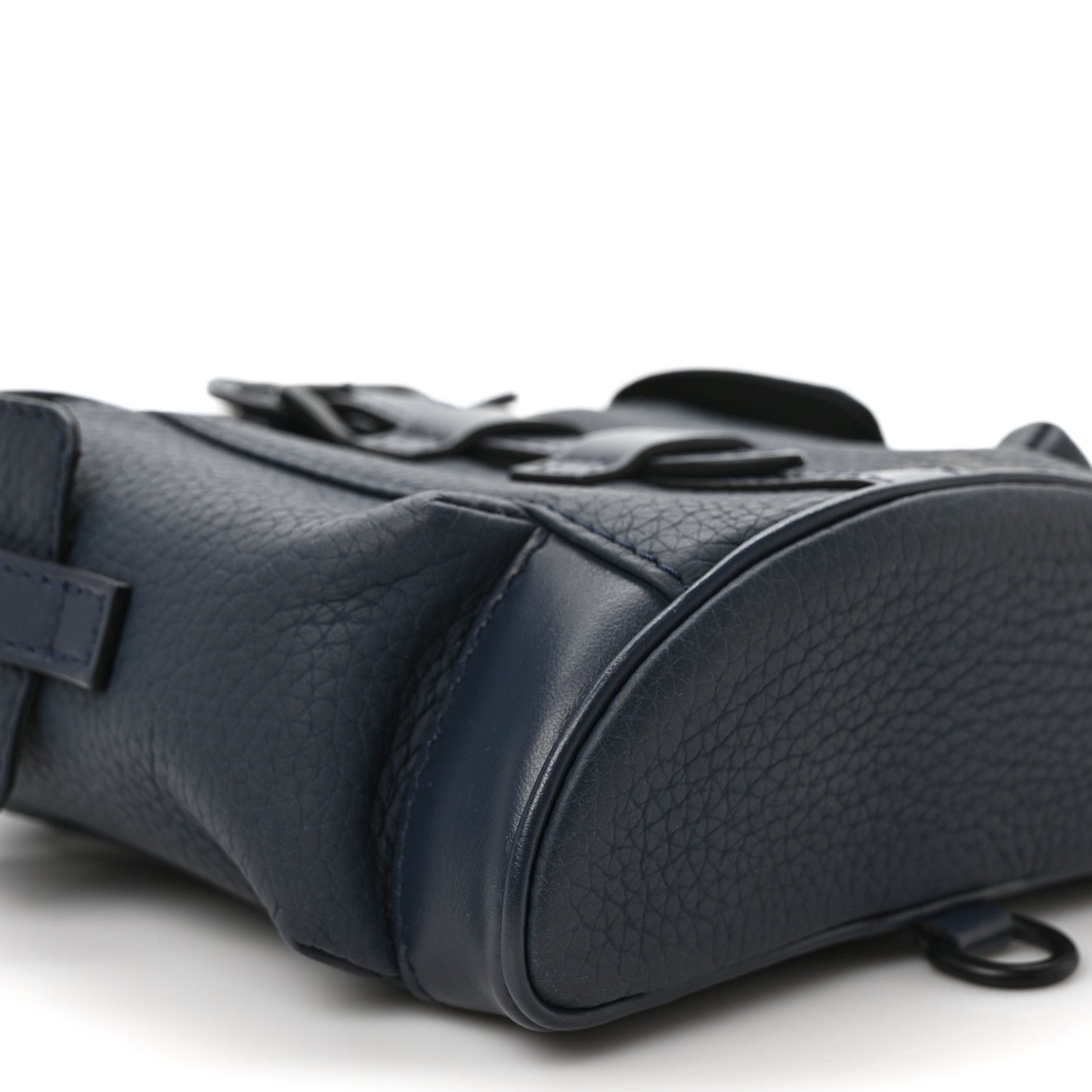 LOUIS VUITTON Taurillon Christopher XS Backpack Bleu Marine