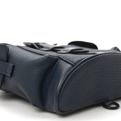 Louis Vuitton LOUIS VUITTON Taurillon Christopher XS Backpack Bleu Marine 7 of 8