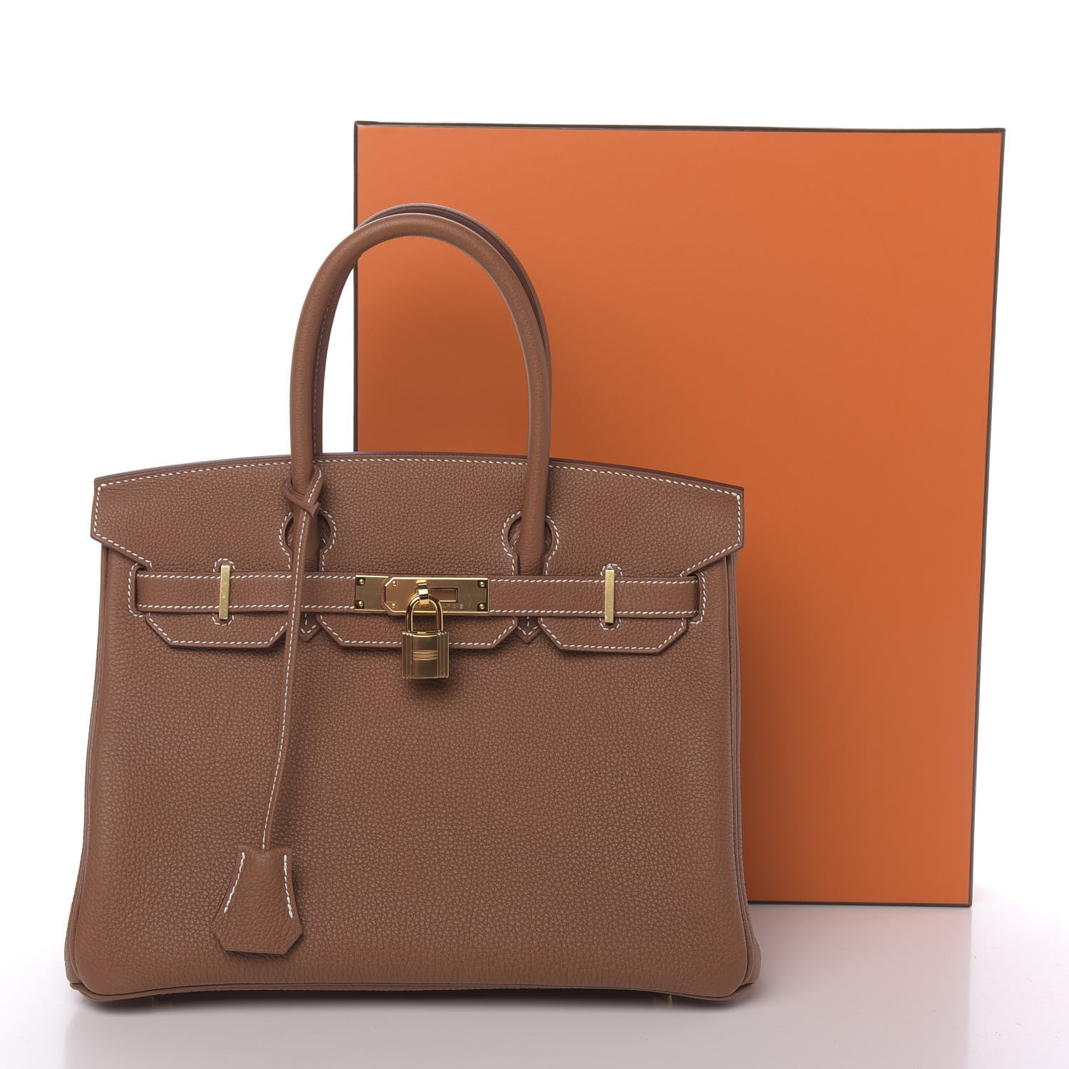 Hermes Togo Birkin 30 Gold 11 of 11