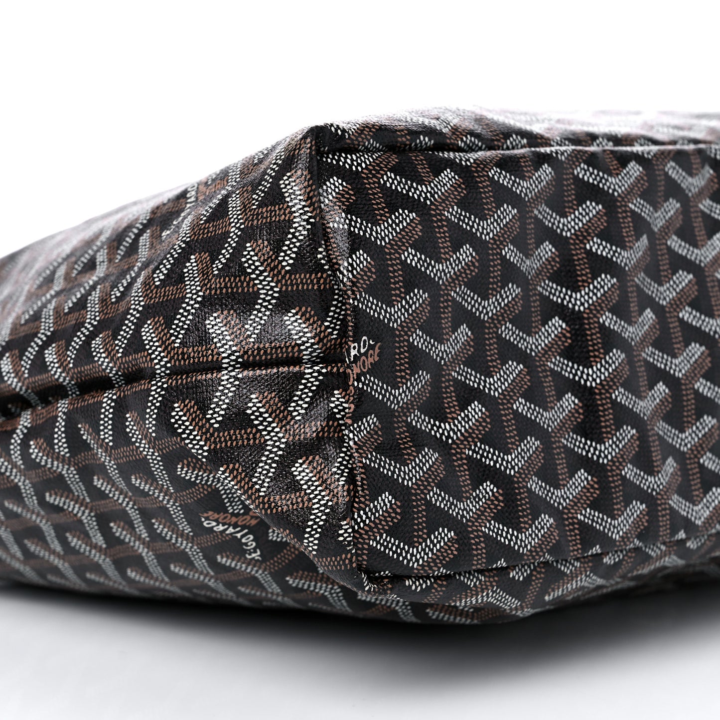 Goyardine Fidji Zip Hobo Black