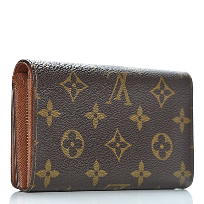 Louis Vuitton Monogram Porte-Monnaie Tresor Wallet 3 of 8
