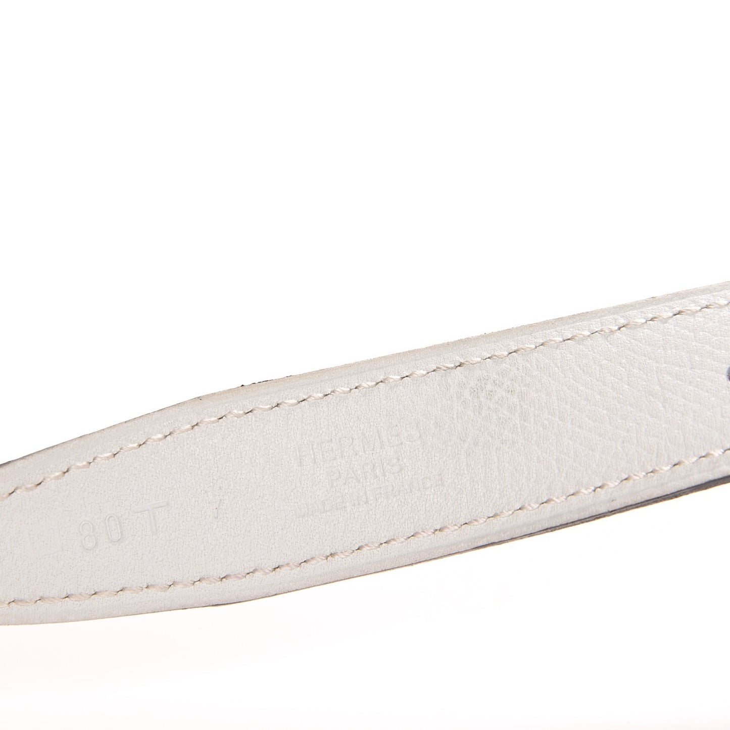 Epsom Swift 24mm Sydney Belt 80 White Rouge Corail