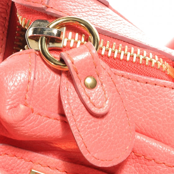Chloe Calfskin Medium Paraty Coral 7 of 15