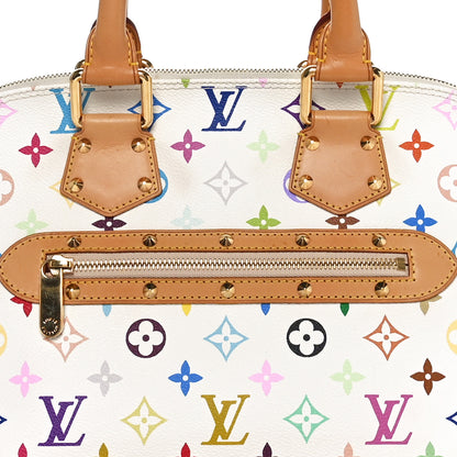 Louis Vuitton Monogram Multicolor Alma White 8 of 11