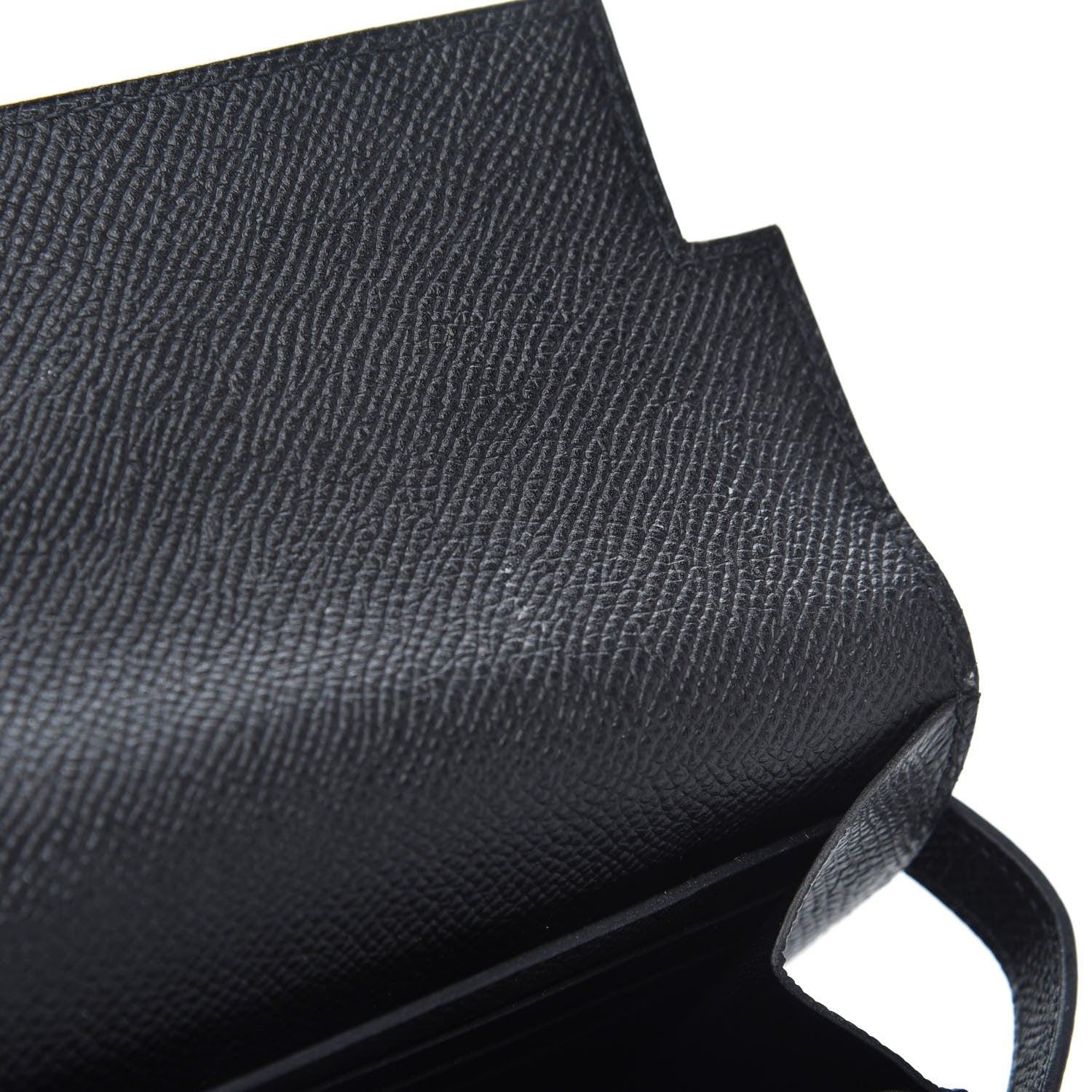 Hermes Epsom Kelly Longue Wallet Black 9 of 13