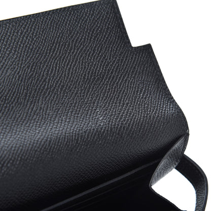 Hermes Epsom Kelly Longue Wallet Black 9 of 13