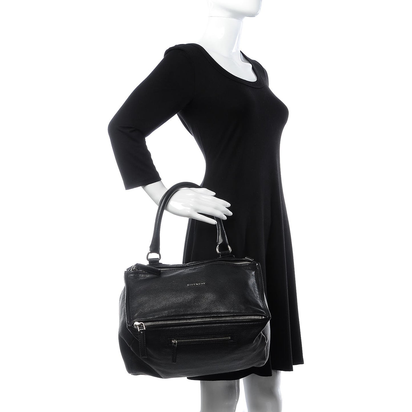 Sugar Goatskin Medium Pandora Black