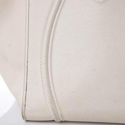Celine Grained Calfskin Medium Phantom Luggage Cream 27 of 34