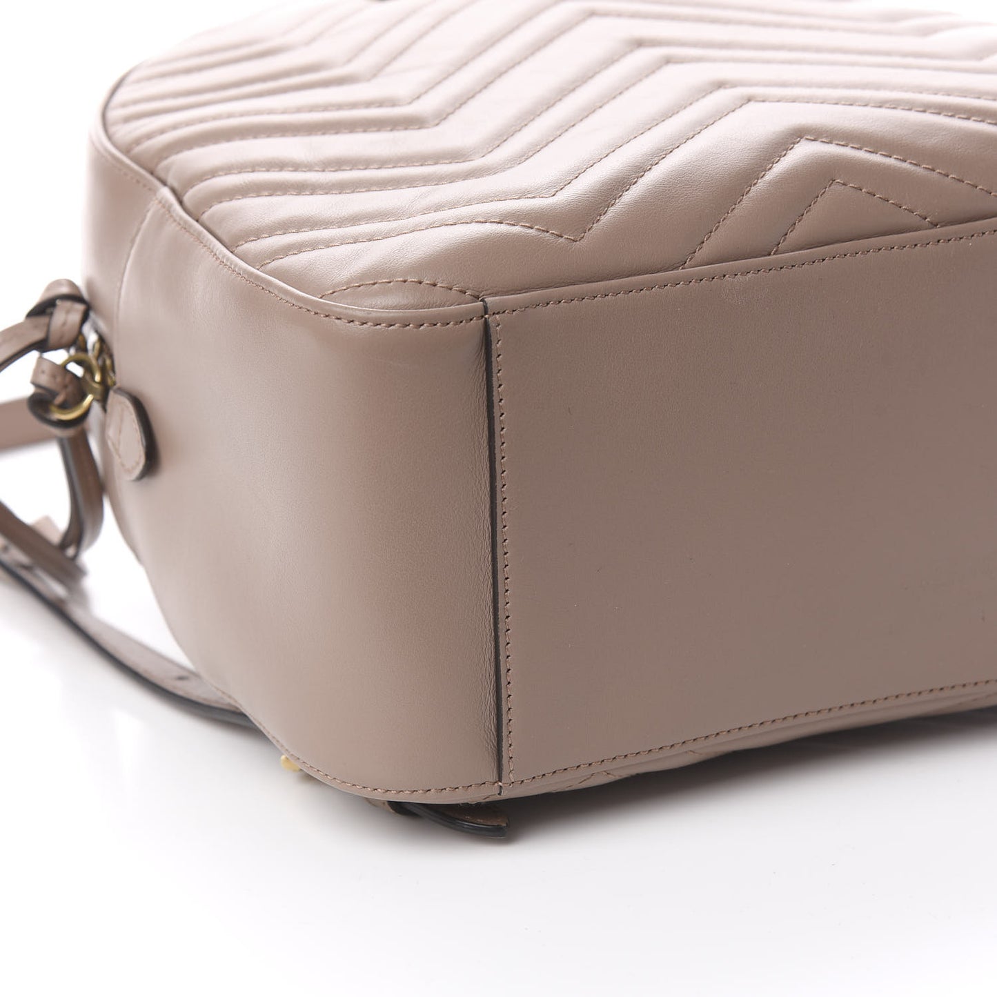 Calfskin Matelasse GG Marmont Dome Backpack Porcelain Rose