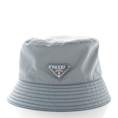 Prada Re-Nylon Metal Triangle Logo Womens Bucket Hat S Astrale 1 of 9