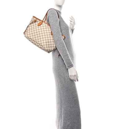 Louis Vuitton Damier Azur Neverfull PM 2 of 9