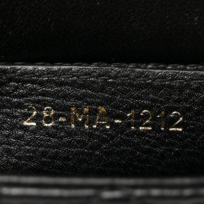 Christian Dior Calfskin Cannage Small Caro Bag Black 7 of 13