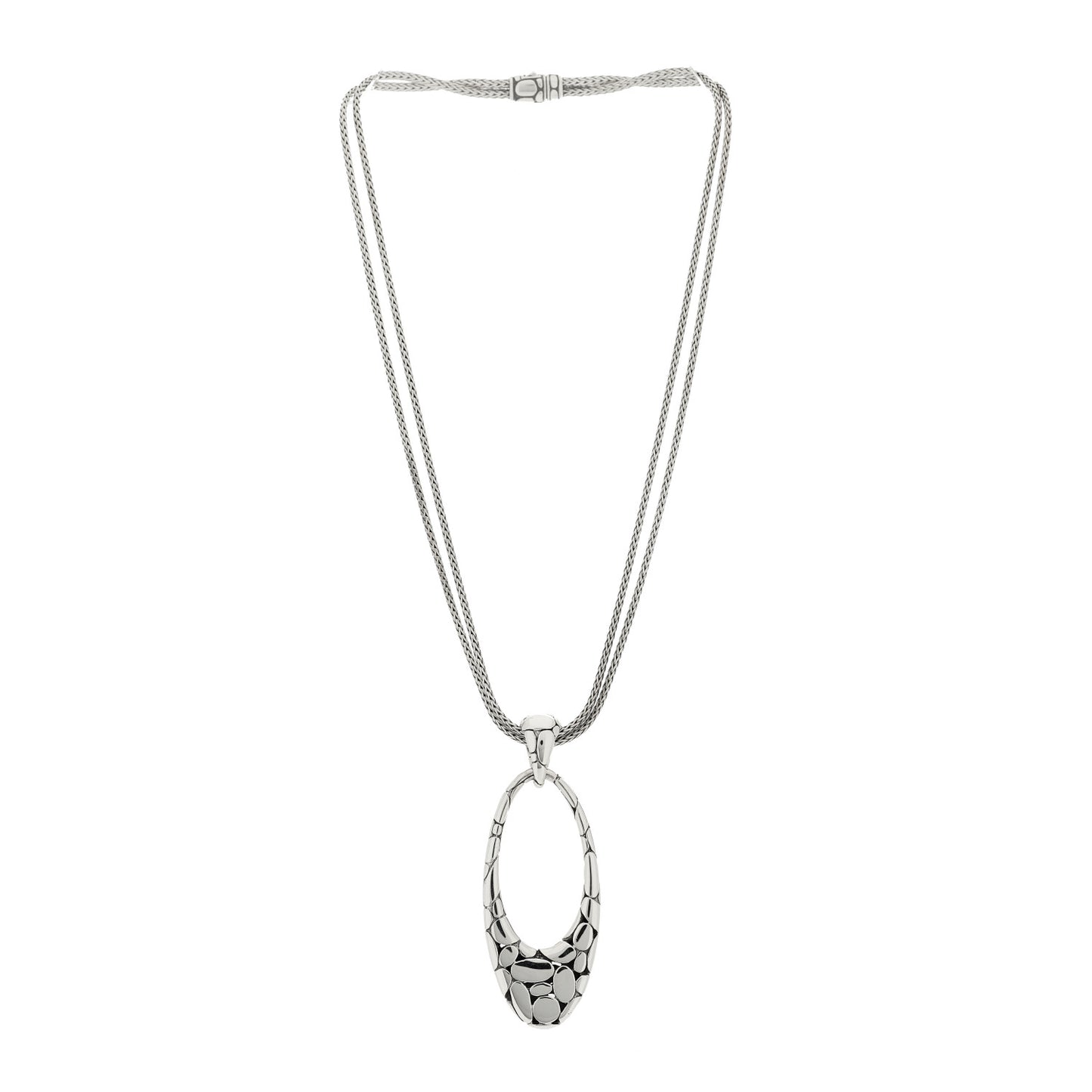 Sterling Silver Kali Pendant Necklace
