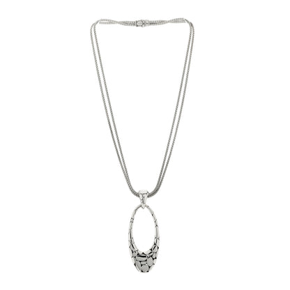 John Hardy Sterling Silver Kali Pendant Necklace 3 of 5