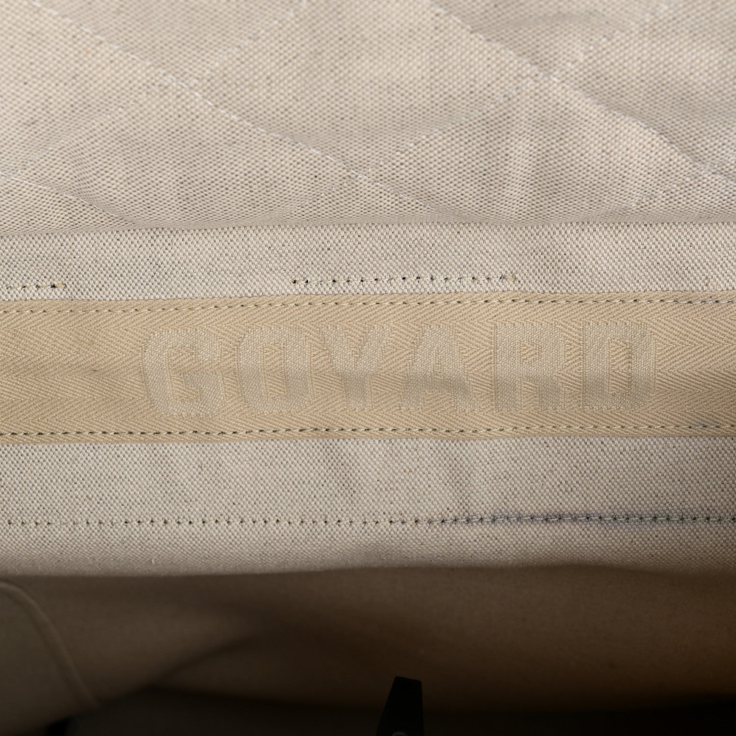 Goyard Goyardine Calfskin Alpin MM Backpack Black 7 of 11