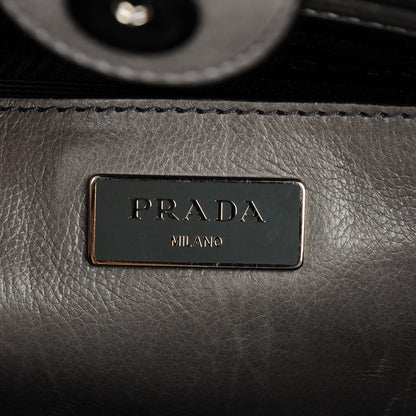 Prada Glace Calf Twin Pocket Tote Marmo 6 of 8